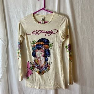Vintage Y2k Ed Hardy by Christian Audigier LongSleeve